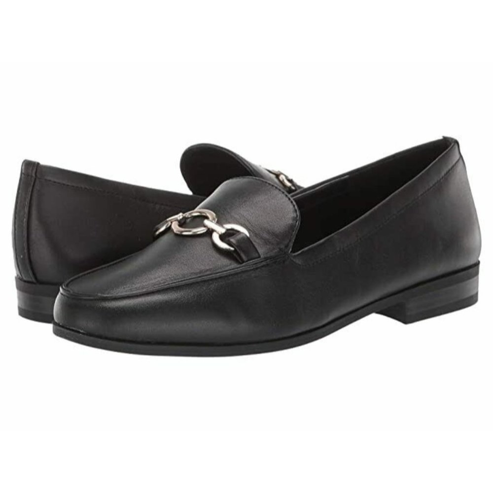 Bandolino Women's Black Leather Slip On Lehain